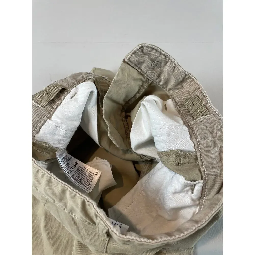 Gap Boy Uniform Stretch Khakis Size 7 Relaxed Fit